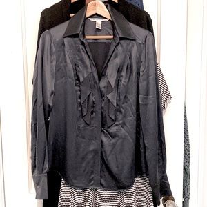 Diane von Fursetenberg silk button up